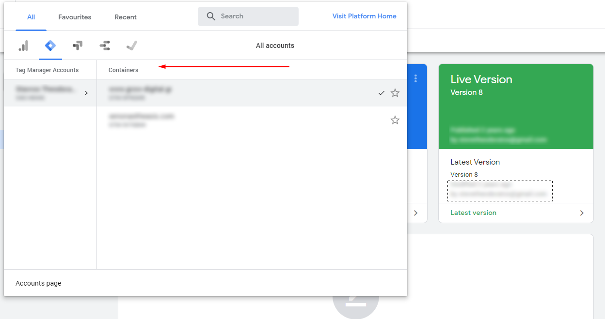 tag manager perivalon diaxiristikou